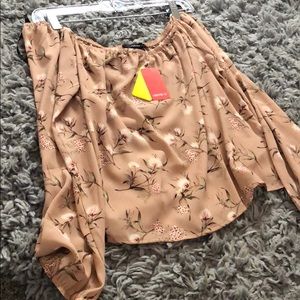 Forever 21 off the shoulder top